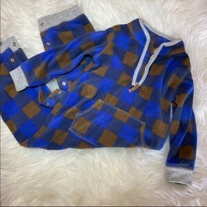 Carters plaid one piece winter suit 18 months